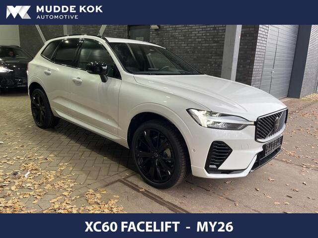 Volvo XC60 T6 Plug-in hybrid Plus Black Edition | FACELIFT | MY2026! | Luchtvering | Head-Up | 360° Camera | ACC