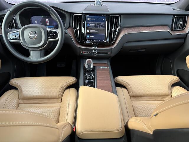 Volvo XC60 2.0 T6 Plug-in hybrid AWD Ultimate Bright | Long Range | Massage | Bowers & Wilkens | Geventileerde/verwarmbare stoelen | Camera | Keyless entry/start | Schuif/kantel panoramadak |