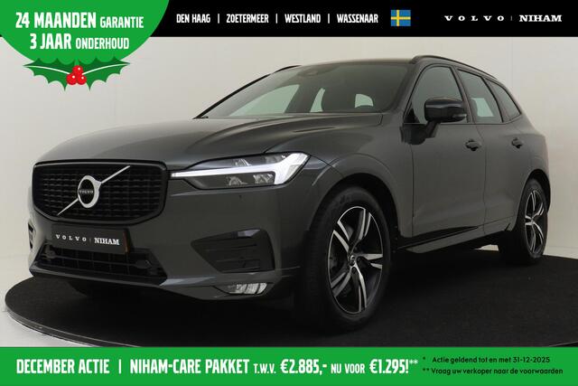 Volvo XC60 B5 (M-HYBRID) R-DESIGN -LUCHTVERING|GEVENT.LEDER+MASSAGE|POWER-SEATS|ADAP.CRUISE|INDUC.LADEN|TREKHAAK