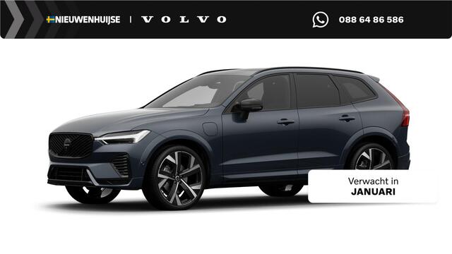 Volvo XC60 2.0 T6 Plug-in hybrid AWD Plus Black Edition | Panoramadak | Head-Up Display | Visual Park Assist | 22" | Luchtvering | Getint Glas | Adaptive Cruise |