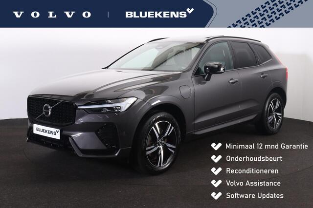 Volvo XC60 T8 Recharge AWD R-Design - Panorama/schuifdak - IntelliSafe Assist - Harman/Kardon audio - Adaptieve LED koplampen - Parkeercamera achter - Verwarmde voorstoelen, stuur & achterbank - Parkeersensoren voor & achter - Nappa Leder - Elektr. bedienb. voorstoe