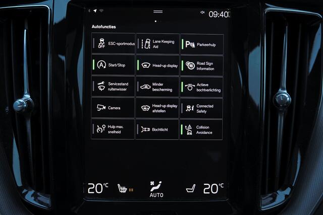 Volvo XC60 T5 Inscription - Panorama/schuifdak - Adaptieve LED koplampen - Parkeercamera achter - Verwarmde voorstoelen - Parkeersensoren voor & achter - Head up display - Cruise control - Extra getint glas - Elektr. inklapbare trekhaak - 19' LMV