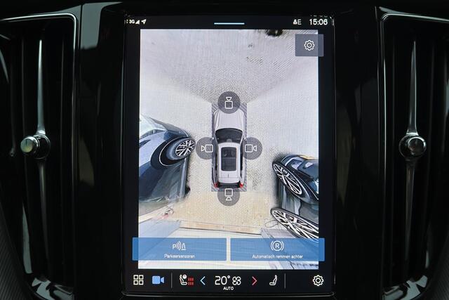 Volvo XC60 T6 Recharge AWD Plus Black Edition - Luchtvering - Panorama/schuifdak - IntelliSafe Assist & Surround - 360º Camera - Harman/Kardon audio - Adaptieve LED koplampen - Verwarmde voorstoelen, stuur & achterbank - Parkeersensoren voor & achter - Elektr. bedie