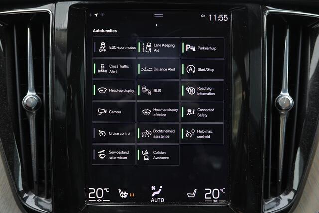 Volvo XC60 B5 Inscription - Panorama/schuifdak - IntelliSafe Assist & Surround - Parkeercamera achter - Verwarmde voorstoelen - Parkeersensoren voor & achter - Elektr. bedienb. bestuurdersstoel met geheugen - Head up display - Elektr. inklapbare trekhaak - 19' LMV
