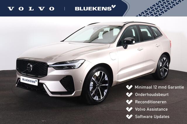 Volvo XC60 T6 Recharge AWD Ultra Dark - Luchtvering - Panorama/schuifdak - IntelliSafe Assist & Surround - 360º Camera - Harman/Kardon audio - Adaptieve LED koplampen - Verwarmde voorstoelen, stuur & achterbank - Parkeersensoren voor & achter - Elektr. bedienb. voor