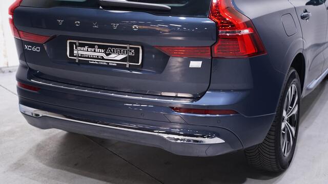 Volvo XC60 2.0 T6 Plug-in hybrid AWD Plus Bright 1e eigen NAP 18"lichtmetalen wielen lederen comfortstoelen wegklapbare trekhaak fietsendrager verwarmd stuurwiel en stoelen v+a aplle-carplay keyless go-start LED verl DAB ontvangst