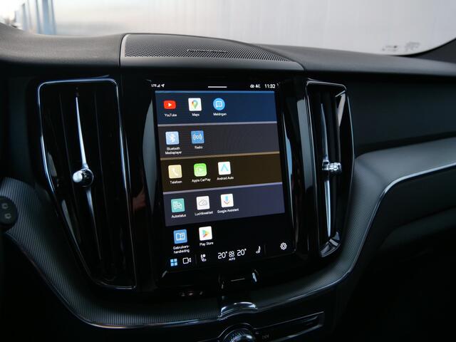 Volvo XC60 2.0 T6 Plug-in hybrid AWD Plus Dark 350 Pk Automaat Navi / Leer / Pano-dak / Apple Carplay / DAB / Stoelverwarming