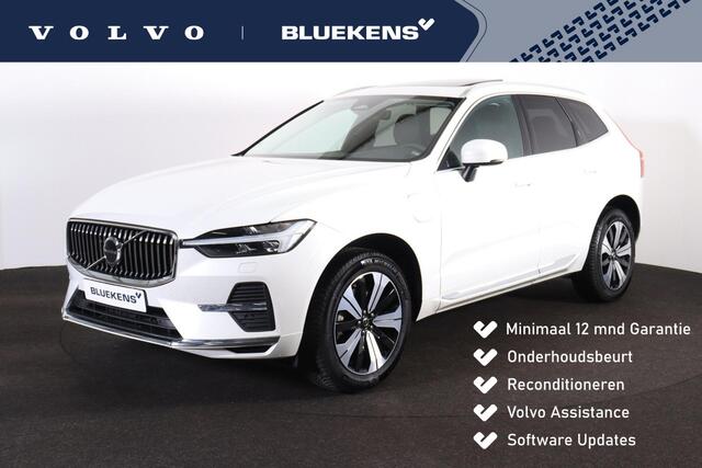 Volvo XC60 T6 Recharge AWD Plus Bright - Panorama/schuifdak - IntelliSafe Assist & Surround - Harman/Kardon audio - Adaptieve LED koplampen - Parkeercamera achter - Verwarmde voorstoelen, stuur & achterbank - Parkeersensoren voor & achter - Elektr. bedienb. voorstoe