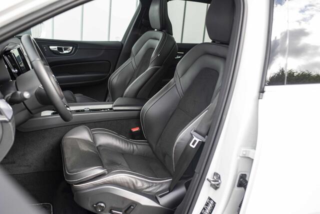 Volvo XC60 T8 Twin Engine AWD R-Design | 360 Camera | Trekhaak | elektrisch bedienbaar panorama dak | Adapt. cruise | Elektr bed stoelen + geheugen | Adapt LED verlichting | Stoel-stuur-achterbankverw | BLIS | Apple car play/Android auto |