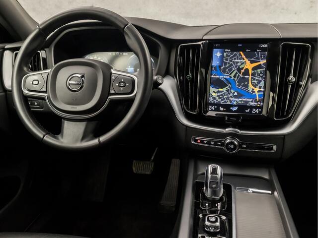 Volvo XC60 2.0 T8 Twin Engine AWD Inscription 391Pk Automaat (PANORAMADAK, LUCHTVERING, APPLE CARPLAY, GROOT NAVI, ELEK SPORTSTOELEN, LEDER, ZWART HEMEL, STOELVERWARMING, GETINT GLAS, NIEUWSTAAT)