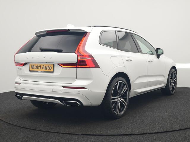 Volvo XC60 Recharge T8 AWD R-Design Plug In Hybrid 391pk Dealer O.H. PHEV | Panodak | Luchtvering | Head Up | Camera | Harman & Kardon | Sportstoelen Memory & Verwarmd | 21"L.M | Apple Carplay | Keyless | Blis | Virtual | Navigatie | DAB |