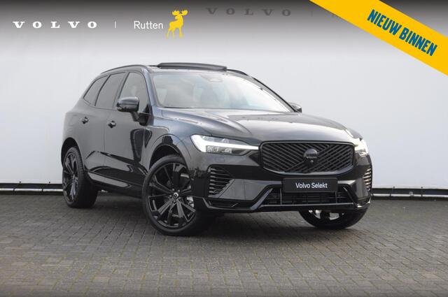 Volvo XC60 T6 350PK Automaat AWD Ultra Black Edition stoelmassage - en ventilatie / Adaptieve cruise control / Harman Kardon / BLIS / Panoramadak / Apple carplay / Parkeersensoren met 360 camera / Elektrisch bedienbare achterklep / Elektrisch verstelbare voorstoelen