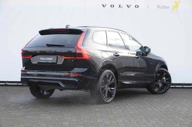 Volvo XC60 T6 350PK Automaat AWD Ultra Black Edition stoelmassage - en ventilatie / Adaptieve cruise control / Harman Kardon / BLIS / Panoramadak / Apple carplay / Parkeersensoren met 360 camera / Elektrisch bedienbare achterklep / Elektrisch verstelbare voorstoelen