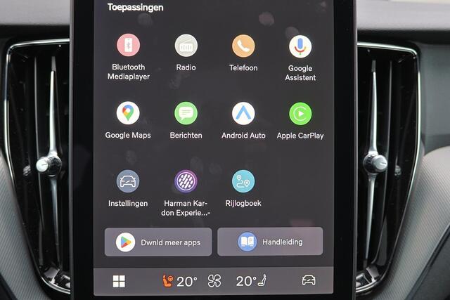 Volvo XC60 T8 Recharge AWD Plus Black Edition - IntelliSafe Assist & Surround - 360º Camera - Harman/Kardon audio - Verwarmde voorstoelen, stuur & achterbank - Parkeersensoren voor & achter - Elektr. bedienb. voorstoelen met geheugen - Draadloze tel. lader - Extra g