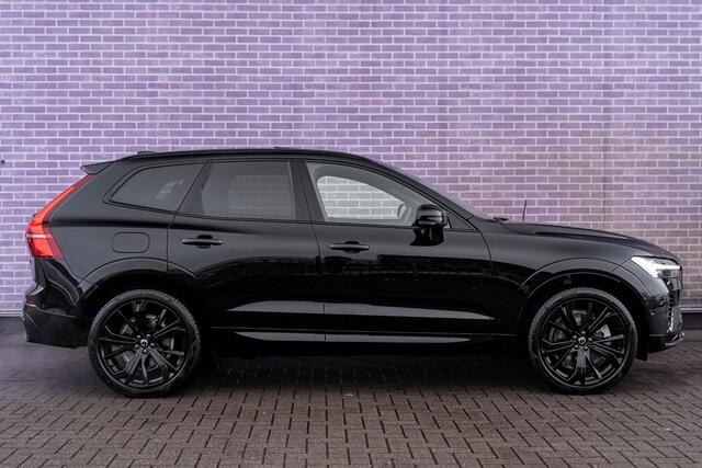 Volvo XC60 T8 Plug-in hybrid AWD Plus Black Edition | Adaptieve Cruise Control | Panoramadak | Stoel-/Stuur-/Voorruitverwarming | Dodehoek Detectie | 360° Parkeercamera | Harman Kardon Audio |