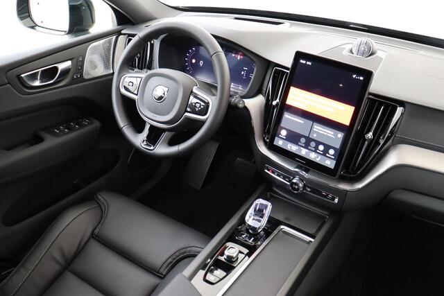 Volvo XC60 T6 PLUG-IN HYBRID AWD ULTRA DARK BLACK EDITION -PANO.DAK|BOWERS&WILKINS|GEVENT.LEDER+MASSAGE|LUCHTVERING|360°CAM|HEAD-UP DISP.|GELAAGD.GLAS|22"