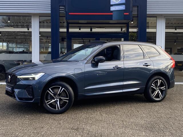 Volvo XC60 2.0 T8 Plug-in hybrid AWD R-Design / Automaat / NL-Auto / Dealer-Onderhouden / Stoel- en Stuurverwarming / Open-Panodak / Luchtvering / Adaptieve Cruise-Control + Pilot-Assist / Apple-Carlay & Android-Auto / 360°-Camera / Harman-Kardon Audio / Elektr.-Uit