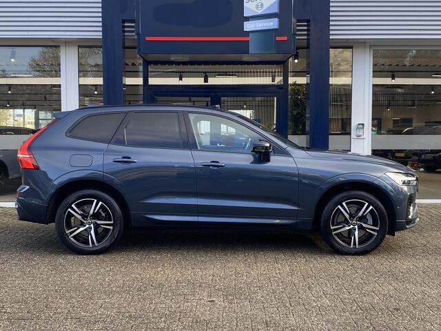 Volvo XC60 2.0 T8 Plug-in hybrid AWD R-Design / Automaat / NL-Auto / Dealer-Onderhouden / Stoel- en Stuurverwarming / Open-Panodak / Luchtvering / Adaptieve Cruise-Control + Pilot-Assist / Apple-Carlay & Android-Auto / 360°-Camera / Harman-Kardon Audio / Elektr.-Uit