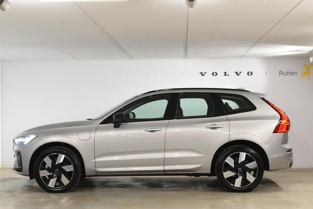 Volvo XC60 T6 350PK Automaat Plug-in Hybrid AWD Ultra Dark / Navigatie / Adaptieve Cruise control / Head Up-Display / Panorama dak / Leder / Elektrische stoelen / 360 Camera / Trekhaak / 20" Velgen