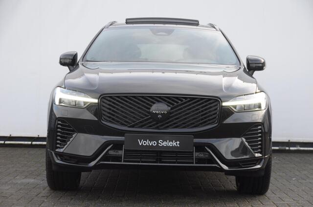 Volvo XC60 T8 455PK Automaat AWD Ultra Black Edition / Luchtvering / stoelmassage - en ventilatie / Adaptieve cruise control / Harman Kardon / BLIS / Panoramadak / Apple carplay / Parkeersensoren met 360 camera / Elektrisch bedienbare achterklep / Elektrisch verstel