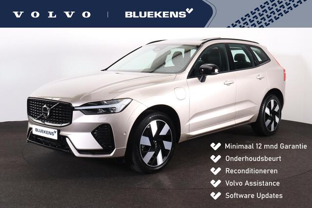 Volvo XC60 T6 Recharge AWD Ultra Dark - Panorama/schuifdak - IntelliSafe Assist & Surround - 360º Camera - Harman/Kardon audio - Adaptieve LED koplampen - Verwarmde voorstoelen, stuur & achterbank - Parkeersensoren voor & achter - Elektr. bedienb. voorstoelen met ge