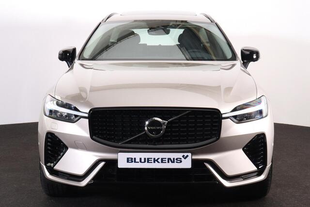 Volvo XC60 T6 Recharge AWD Ultra Dark - Panorama/schuifdak - IntelliSafe Assist & Surround - 360º Camera - Harman/Kardon audio - Adaptieve LED koplampen - Verwarmde voorstoelen, stuur & achterbank - Parkeersensoren voor & achter - Elektr. bedienb. voorstoelen met ge