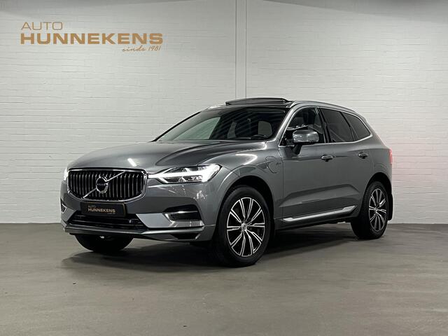 Volvo XC60 2.0 T8 Twin Engine AWD Momentum Pro Trekhaak | Massage | Stoelventilatie | Open dak | Stoelverwarming | Achteruitrij camera | Memory | Carplay | Leder
