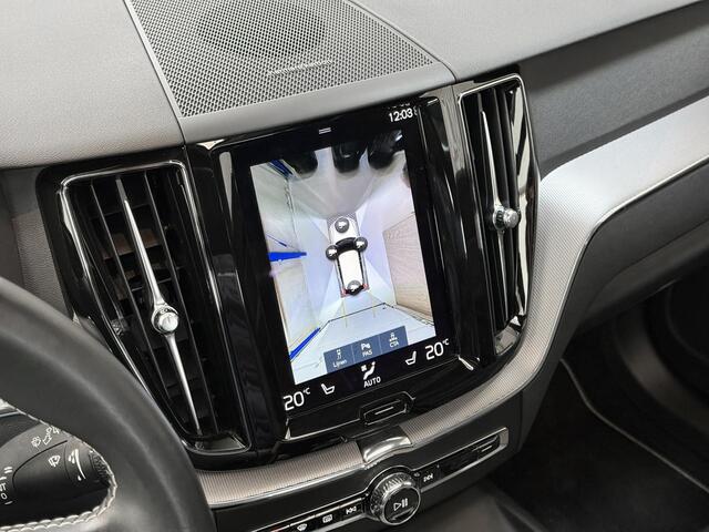 Volvo XC60 2.0 T6 Plug-in hybrid AWD R-Design - BLACK PACK - DEALER ONDERHOUDEN - PANORAMADAK - LEER - 360 CAMERA - STOELVERWARMING + STUURVERWARMING