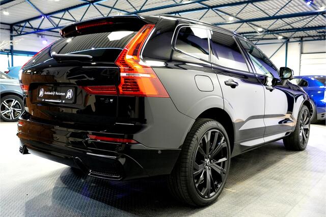 Volvo XC60 2.0 T6 AWD 293kW/399pk Aut8 Plug-in hybrid Plus Black Edition PANORAMADAK + HARMAN/KARDON + ADAPT.CRUISE + GOOGLE DASH + LANE ASSIST + STOELVERWARMING V&A + MATRIX LED-KOPLAMPEN + STUURVERWARMING + 360 CAMERA + PARKSENSOREN V&A + 21" LM-VELGEN!