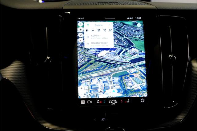 Volvo XC60 2.0 T6 AWD 293kW/399pk Aut8 Plug-in hybrid Plus Black Edition PANORAMADAK + HARMAN/KARDON + ADAPT.CRUISE + GOOGLE DASH + LANE ASSIST + STOELVERWARMING V&A + MATRIX LED-KOPLAMPEN + STUURVERWARMING + 360 CAMERA + PARKSENSOREN V&A + 21" LM-VELGEN!