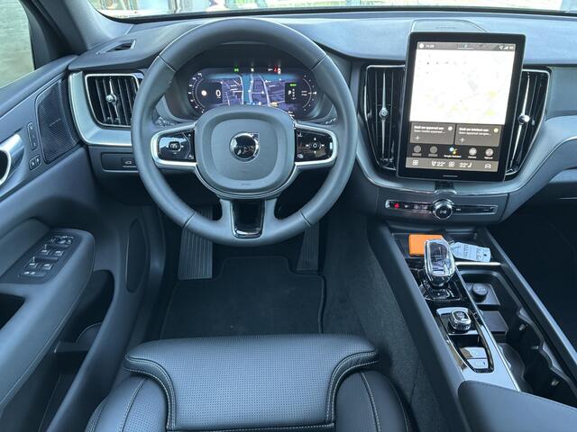 Volvo XC60 2.0 T6 Plug-in hybrid AWD Plus Black Edition PHEV, Automaat, Nappa leder, Stoelventilatie, Stoelkoeling, Stoelverwarming, Stuurverwarming, 360 graden parkeercamera, Harman Kardon audio, Elektrische stoelen, Extra getinte ramen