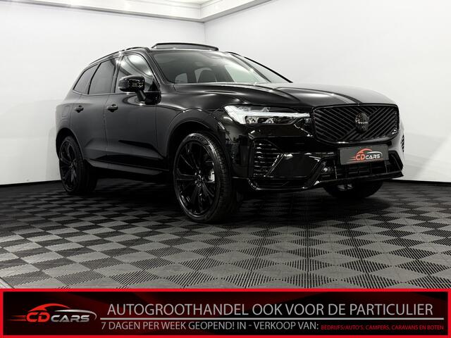 Volvo XC60 2.0 T6 Plug-in hybrid AWD Ultra Black Edition Facelift Panoramadak, Harman/Kardon, Luchtvering, Elektrische trekhaak, 360 Camera, Memory stoelen, Head-up display, 1 jaar garantie