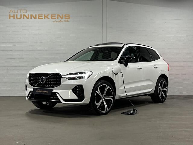Volvo XC60 2.0 T6 Plug-in hybrid AWD Plus Dark Trekhaak | Adapt. cruise | Open dak | Stuur-/stoelverwarming | Achteruitrij camera | Memory | Carplay