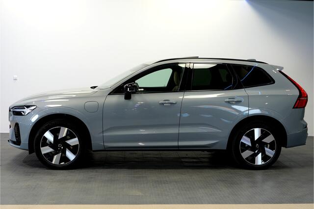 Volvo XC60 2.0 T6 AWD Recharge 293kW/399pk Aut8 Ultra Dark BOWERS&WILKINS + EL.TREKHAAK + PANORAMADAK + PILOT ASSIST + ADAPT.CRUISE + STOELMASSAGE + STOELVERWARMING&-VENTILATIE + CAMERA + BLIS + KEYLESS + HEAD-UP DISPLAY + PARKSENSOREN + 20" LM-VELGEN!!