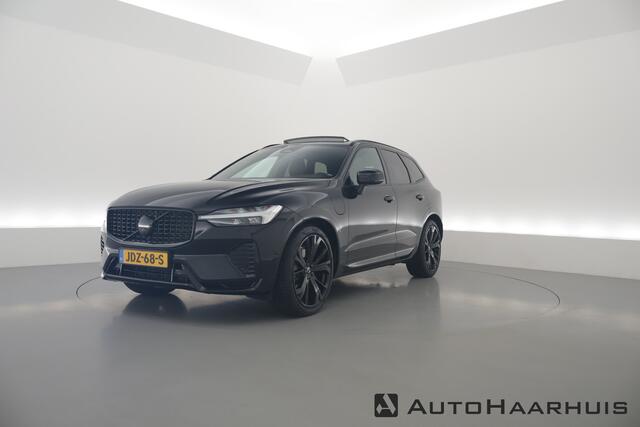 Volvo XC60 T8 Recharge Plus Black Edition | Luchtvering | Bowers & Wilkins | Pano | Memory | 360cam | Trekhaak