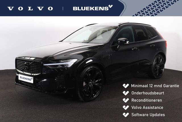 Volvo XC60 T6 Recharge AWD Ultra Black Edition - Luchtvering - Panorama/schuifdak - IntelliSafe Assist & Surround - 360º Camera - Bowers & Wilkins audio - Adaptieve LED koplampen - Verwarmde voorstoelen, stuur & achterbank - Parkeersensoren voor & achter - Elektr. b