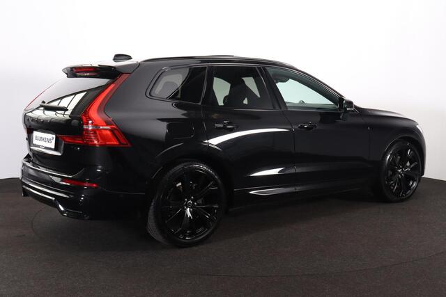 Volvo XC60 T6 Recharge AWD Ultra Black Edition - Luchtvering - Panorama/schuifdak - IntelliSafe Assist & Surround - 360º Camera - Bowers & Wilkins audio - Adaptieve LED koplampen - Verwarmde voorstoelen, stuur & achterbank - Parkeersensoren voor & achter - Elektr. b