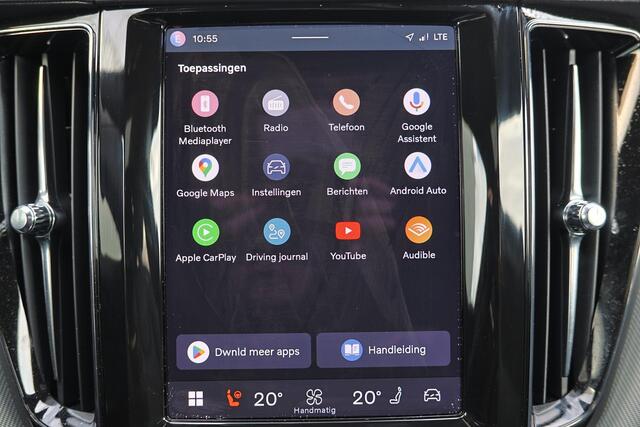 Volvo XC60 T6 Recharge AWD Ultra Black Edition - Luchtvering - Panorama/schuifdak - IntelliSafe Assist & Surround - 360º Camera - Bowers & Wilkins audio - Adaptieve LED koplampen - Verwarmde voorstoelen, stuur & achterbank - Parkeersensoren voor & achter - Elektr. b