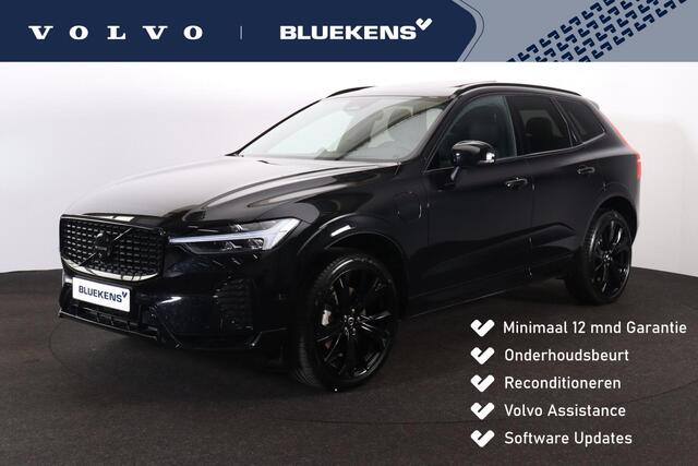 Volvo XC60 T6 Recharge AWD Ultra Black Edition - Panorama/schuifdak - IntelliSafe Assist & Surround - 360º Camera - Bowers & Wilkins audio - Adaptieve LED koplampen - Verwarmde voorstoelen, stuur & achterbank - Parkeersensoren voor & achter - Elektr. bedienb. voorst