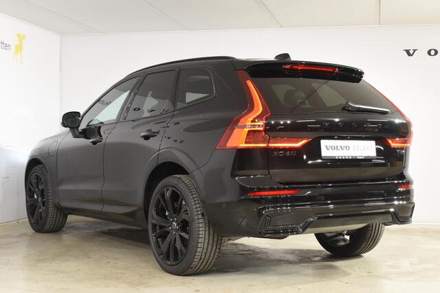 Volvo XC60 T6 350PK Plug-in hybrid AWD Ultra Black Edition / Navigatie / Adaptieve Cruisecontrol / Head Up-Display / Panorama dak / Elektrische stoelen met geheugen / Stuurverwarming / Stoelverwarming v+a / 360 Camera /