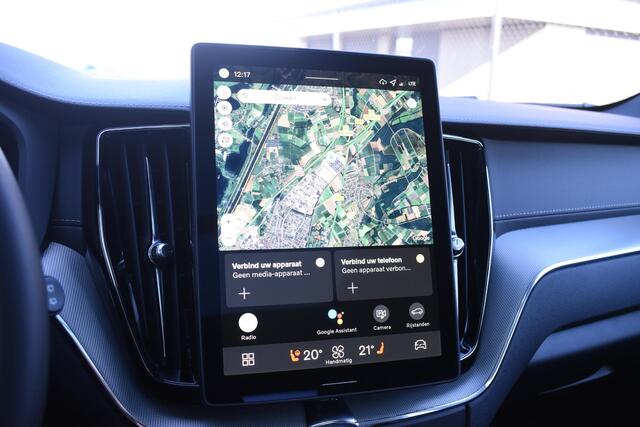 Volvo XC60 T6 350PK Plug-in hybrid AWD Ultra Black Edition / Navigatie / Adaptieve Cruisecontrol / Head Up-Display / Panorama dak / Elektrische stoelen met geheugen / Stuurverwarming / Stoelverwarming v+a / 360 Camera /