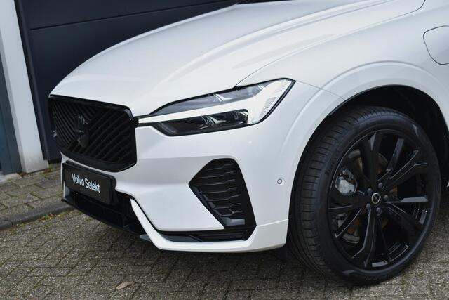 Volvo XC60 T6 Plug-in hybrid AWD Plus Black Edition | Panoramadak | Verwarmbare voorstoelen en achterbank | 360 graden camera | Premium audio by Harman Kardon | Elektrische achterklep | Adaptieve cruise control | BLIS | Head Up Display | Volvo Guard Alarm | Google N