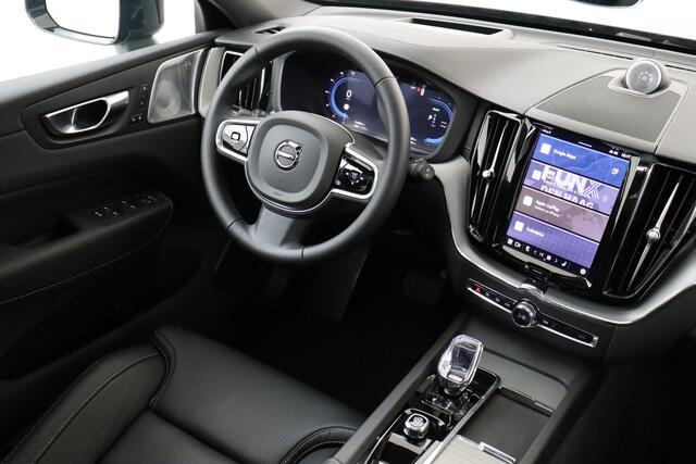 Volvo XC60 T6 PLUG-IN HYBRID AWD ULTRA BLACK EDITION -PANO.DAK|BOWERS&WILKINS|GEVENT.LEDER+MASSAGE|LUCHTVERING|360°CAM|PRIVACY.GLAS|HEAD-UP DISP.|21"