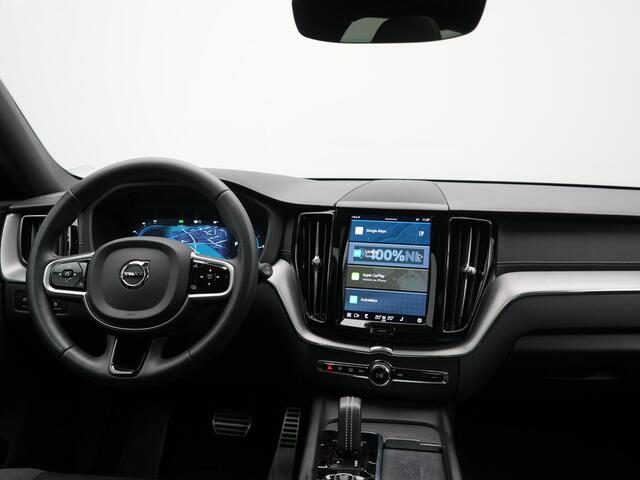 Volvo XC60 T8 AWD Plus Dark PHEV 456pk Dealer O.H | Panodak | 360 Camera | Adaptive Cruise | Head Up | Adaptieve Full LED Koplampen | Sportstoelen Memory & Verwarmd | Google Assistant | Apple Carplay | Keyless | Navigatie | Virtual | DAB | Plug In Hybrid |