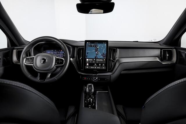 Volvo XC60 2.0 T6 Plug-in hybrid AWD Ultra Black Edition | S/K Panodak | Head-up | 360 Camera | Harman/Kardon | Dig. Cockpit | Adapt. Cruise | Stoel-+Stuurverw. | NAV+App.Connect | ECC | LM 21" | 0630