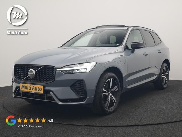 Volvo XC60 T6 AWD R-Design LONG RANGE PHEV 350pk Dealer O.H. | Panodak | Camera | Sportstoelen Memory & Verwarmd | Stuur Verwarmd | Google Assistent | Keyless | Cruise Control | Apple Carplay | DAB | Plug In Hybrid |