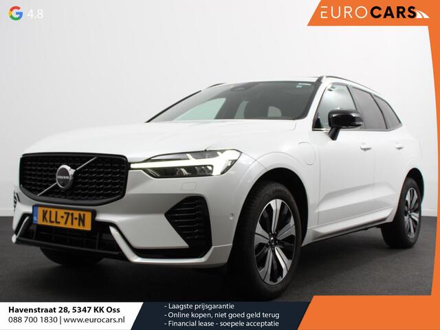 Volvo XC60 2.0 T6 Plug-in hybrid AWD Automaat Plus Dark Adaptieve cruise control Leder Navigatie Google Harman Kardon Panorama dak Lichtmetalen Velgen Dab Stoelverwarming Camera 360 Led Climate control Apple Carplay/ Android Auto