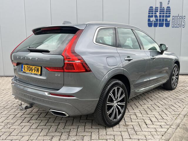 Volvo XC60 2.0 B5 Inscription Navigatie Trekhaak panoramadak 360 Camera Head-Up Display Elektrische Stoelen Leder Blis Pilot Assist Harman Kardon Audio Apple Carplay Android Auto Parkeerverwarming NL Auto