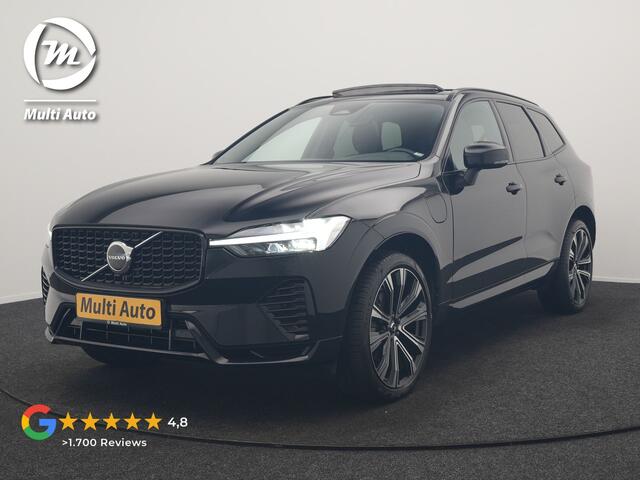 Volvo XC60 T6 AWD R-Design LONG RANGE PHEV 350pk Dealer O.H. | Trekhaak Af Fabriek | Panodak | Adaptive Cruise | Camera | Harman / Kardon | Lederen Sportstoelen Memory & Verwarmd | Keyless | Stuur Verwarmd | Apple Carplay | Google Assistent | DAB | Plug In Hybrid |