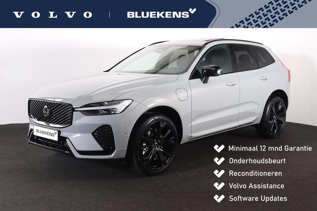 Volvo XC60 T6 Recharge AWD Plus Black Edition - Panorama/schuifdak - IntelliSafe Assist & Surround - Harman/Kardon audio - 360º Camera - Verwarmde voorstoelen, stuur & achterbank - Parkeersensoren voor & achter - Elektr. bedienb. voorstoelen met geheugen - Head up d